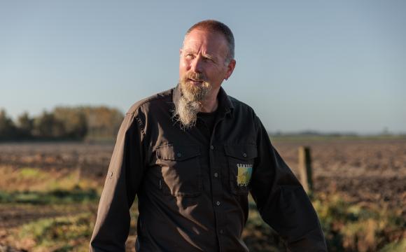 Danny in zijn werkomgeving